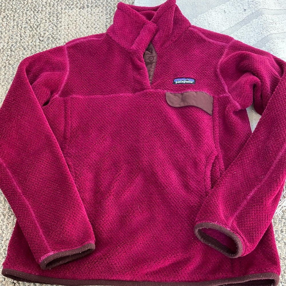 Patagonia Women's Burgundy fleece